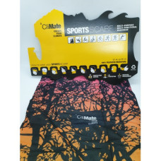 CLIMATE SP/SCARF BLACK PINK CORAL 21