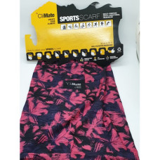 CLIMATE SP/SCARF PINK GREY FLORAL