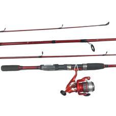 COMBO FIN-CHASER 6' RED OKUMA