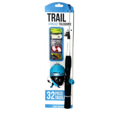 COMBO FT TRAIL TELESCOPIC SPINCAST-BLUE