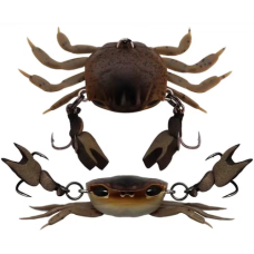 CRANKA CRAB 50MM-BROWN TREBLE LIGHT 3.9G
