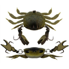 CRANKA CRAB 50MM-OLIVE TREBLE LIGHT 3.9G