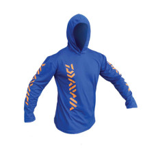 HOODIE DAIWA BIRDSEYE R/BLUE-XL
