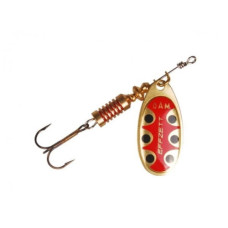 DAM SPINNER STD #3 6G-COP/BLK DOT(513150