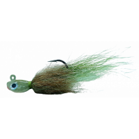 DIRTYPRAWN JIG 1/4OZ-OLIVE/WHITE