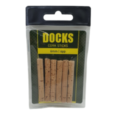 DOCKS CORK STICKS 6MM