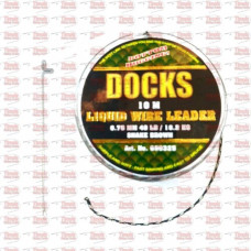 DOCKS LIQUID WIRE 40lb SNAKE BROWN