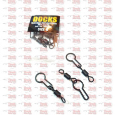 DOCKS ROLLING SWIVEL #8 +CLIP