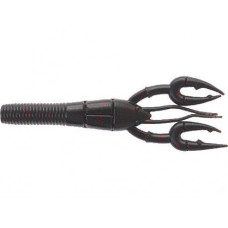 FAT BABY CRAW-BLK/SML RED FLAKE