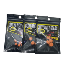 FISH BOUYANCY BEADS SMALL ORANGE