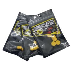 FISH BOUYANCY BEADS SMALL YELLOW