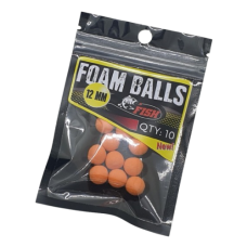 FISH FOAM BALL 12MM ORANGE