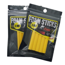 FISH FOAM STICKS 8MM YELLOW