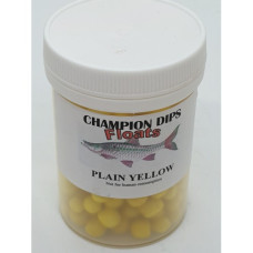 FLOATS TUBS 100ML PLAIN YELLOW