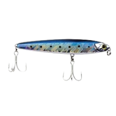 BLU FLUTTER MINNOW 95-PRISM SARDINE