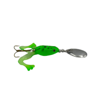 SPIN FROG 65-GRN/BLACK BASSHUNTER