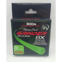 BRAID GRINDER 8X-20LB 300M GRN 0.18MM