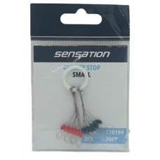 GUMMY STOP BLK/RED SML-20PC