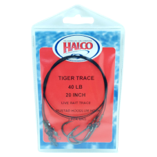 HALCO TRACE TIGER LIVEBAIT 20'-40LB 3PP