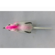 HOLLOW MOUSE 6CM-ALBINO