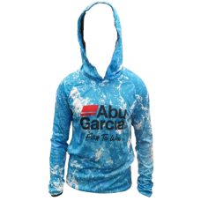 HOODIE ABU BLUE MARBLE-XL