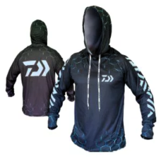 DAIWA HOODIE BLACK HEX-XL