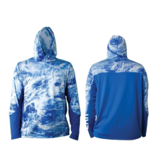 HOODIE HABIT AQUA BLUECAMO-XXL