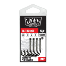 HOOK LOOMIS B/HOLDER BLN#8 10PP