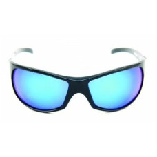 SUNGLASSES MUSTAD BLK/BLU LENS