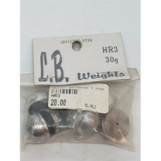 WEIGHT HALFROUND 3 30GR