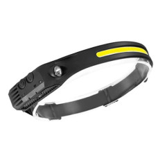 HEADLAMP LED STRIP+RED RECHARGE & SENSOR