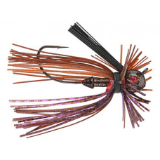 JEWEL FIN/JIG 5/16- BROWN/PURPLE