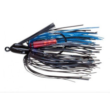 JIG BOOYAH SWIM 3/8OZ BLK/BLUE