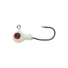 JIGHEAD 1/16OZ WHITE BASSHUNTER