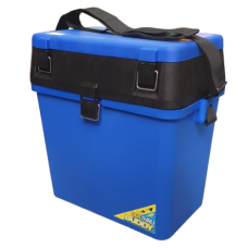 T/BOX K/FISHER SEAT WITH STRAP BLUE