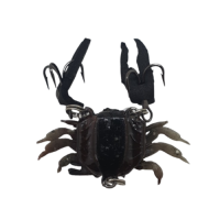 KRAPPIE CRAB-BLACK & RED