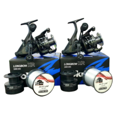 REEL LONGBOW XR555 X2+BLITZ 10LB X2 600M