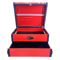 M/BOX MAGNUM STEEL 1 DRAW RED