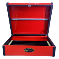 M/BOX MAGNUM STEEL TOP BOX RED