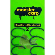 HOOK SHORT CURVE #2 MONSTER CARP