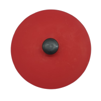 BUCKET LID PLASTIC-RED