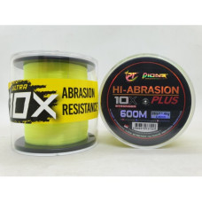 LINE PIONEER HI ABR+ 25LB NEON 600M