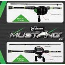 COMBO MUSTANG SPINCAST 6'6 2PC