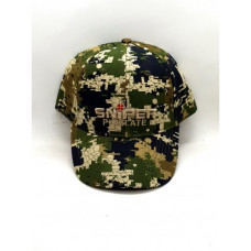 CAP SNIPER PIXEL MENS EMB PEAK