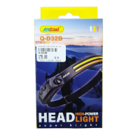 HEADLAMP LED STRIP+YEL RECHARGE & SENSOR