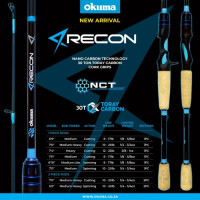 ROD RECON 6'10ML SPIN 1PC OKUMA ROD RECON 6'10ML SPIN 1PC OKUMA