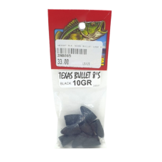 WEIGHT BLK TEXAS BULLET 10GR RUMEEZAHS