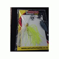 S/BAIT SEN 1/4OZ WHT/CHART