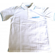 GOLF SHIRT SHIMANO WHITE-XL
