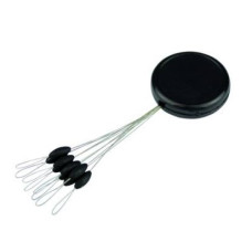 GUMMY STOP SML BLK SENSATION 9PC